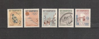 (intern: OLY3 ) Albanien Michelnummer 747 - 751 A postfrisch (intern: OLY3 ) Albanien Michelnummer 747 - 751 A postfrisch