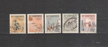 (intern: OLY4 ) Albanien Michelnummer 747 - 751 A gestempelt (intern: OLY4 ) Albanien Michelnummer 747 - 751 A gestempelt