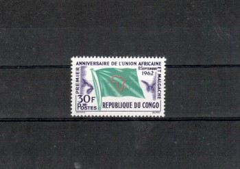 Kongo - Brazzaville Michelnummer 25 postfrisch 