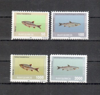 Makedonien Michelnummer 8 - 11 postfrisch