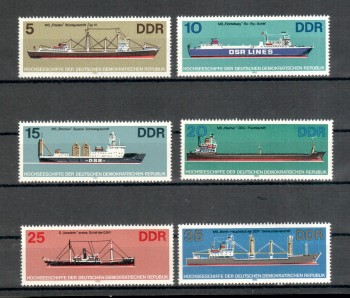 ( 008schiffe ) DDR Michelnummer 2709 - 2714 postfrisch