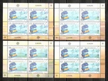 009 - Bahamas Michelnummer 1224 - 1227 Kleinbogen postfrisch