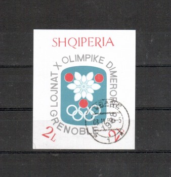 (intern: OLY11 ) Albanien Michelnummer Block 31 gestempelt (intern: OLY11 ) Albanien Michelnummer Block 31 gestempelt
