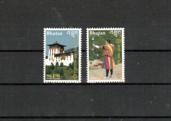 014 - Bhutan Michelnummer 2488 - 2489 postfrisch