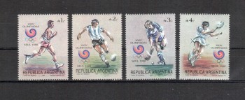 ( 014seoul_calgary ) Argentinien Michelnummer 1926 - 1929 postfrisch ( 014seoul_calgary ) Argentinien Michelnummer 1926 - 1929 postfrisch