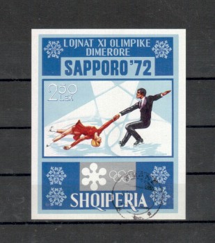 (intern: OLY15 ) Albanien Michelnummer Block 44 gestempelt (intern: OLY15 ) Albanien Michelnummer Block 44 gestempelt