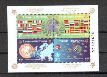 017 - Bosnien + Herzegowina Michelnummer Block 27 A postfrisch