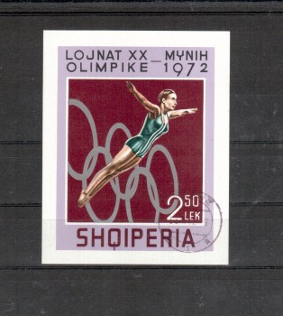(intern: OLY19 ) Albanien Michelnummer Block 45 gestempelt (intern: OLY19 ) Albanien Michelnummer Block 45 gestempelt