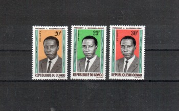 Kongo - Brazzaville Michelnummer 68 - 70 postfrisch 