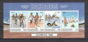 ( 026seoul_calgary ) Barbados Michelnummer Block 23 postfrisch ( 026seoul_calgary ) Barbados Michelnummer Block 23 postfrisch