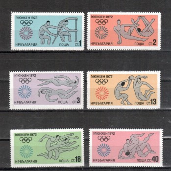 (intern: OLY33 ) Bulgarien Michelnummer 2172 - 2177 postfrisch (intern: OLY33 ) Bulgarien Michelnummer 2172 - 2177 postfrisch