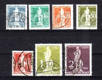 Berlin Michelnummer 35 - 41 gestempelt Berlin Michelnummer 35 - 41 gestempelt