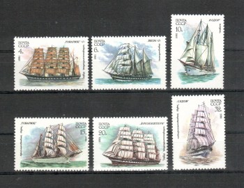 ( 035schiffe ) Sowjetunion Michelnummer 5112 - 5117 postfrisch