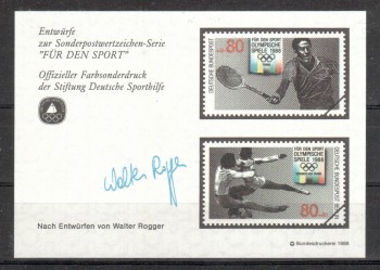 ( 038seoul_calgary ) BRD/Berlin nicht verausgabter Entwurf postfrisch ( 038seoul_calgary ) BRD/Berlin nicht verausgabter Entwurf postfrisch