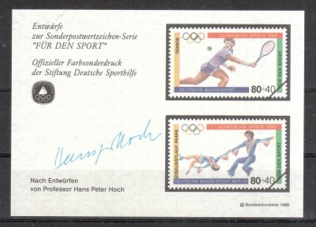 ( 039seoul_calgary ) Berlin nicht verausgabter Entwurf postfrisch ( 039seoul_calgary ) Berlin nicht verausgabter Entwurf postfrisch