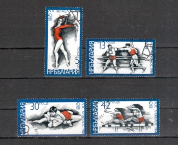 (intern: OLY45 ) Bulgarien Michelnummer 3183 - 3186 gestempelt (intern: OLY45 ) Bulgarien Michelnummer 3183 - 3186 gestempelt