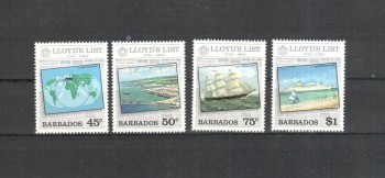 ( 046schiffe ) Barbados Michelnummer 604 - 607 postfrisch