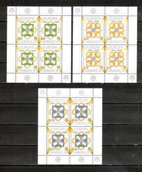 049 - Jamaica Michelnummer 1081 - 1083 Kleinbogen postfrisch