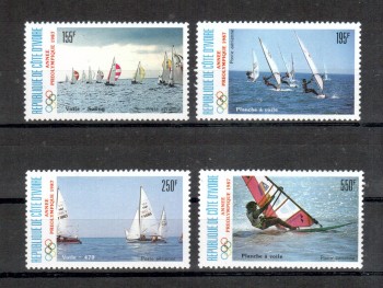 ( 049seoul_calgary ) Elfenbeinkueste Michelnummer 950 - 953 postfrisch ( 049seoul_calgary ) Elfenbeinkueste Michelnummer 950 - 953 postfrisch