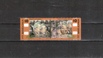 Makedonien Michelnummer 51 - 52 postfrisch