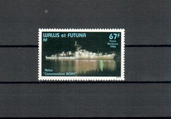 ( 054schiffe ) Wallis et Fortuna Michelnummer 457 postfrisch