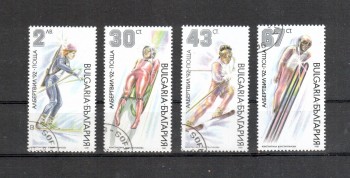 (intern: OLY59 ) Bulgarien Michelnummer 3918 - 3921 gestempelt (intern: OLY59 ) Bulgarien Michelnummer 3918 - 3921 gestempelt