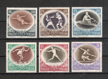 (intern: OLY62 ) Polen Michelnummer 984 - 989 postfrisch (intern: OLY62 ) Polen Michelnummer 984 - 989 postfrisch