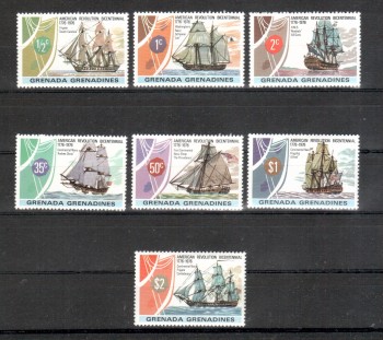 ( 063schiffe ) Grenada - Grenadinen Michelnummer 178 - 184 postfrisch