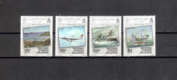 ( 064schiffe ) Jungferninseln Michelnummer 468 - 471 postfrisch