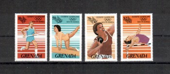 ( 066seoul_calgary ) Grenada Michelnummer 1538 - 1541 postfrisch ( 066seoul_calgary ) Grenada Michelnummer 1538 - 1541 postfrisch