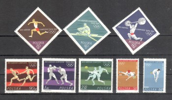 (intern: OLY67 ) Polen Michelnummer 1514 - 1521 postfrisch (intern: OLY67 ) Polen Michelnummer 1514 - 1521 postfrisch