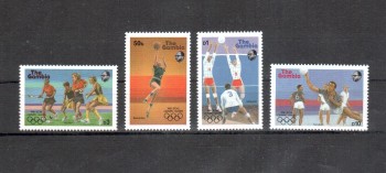 ( 071seoul_calgary ) Gambia Michelnummer 706 - 709 postfrisch ( 071seoul_calgary ) Gambia Michelnummer 706 - 709 postfrisch