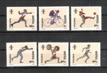 (intern: OLY73 ) Polen Michelnummer 2452 - 2457 postfrisch (intern: OLY73 ) Polen Michelnummer 2452 - 2457 postfrisch