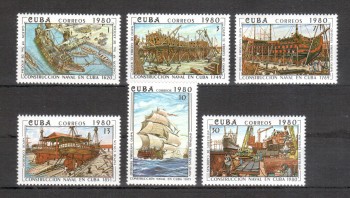 ( 073schiffe ) Kuba Michelnummer 2495 - 2500 postfrisch