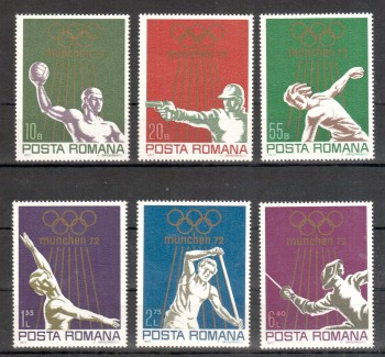 (intern: OLY83 ) Rumaenien Michelnummer 3035 - 3040 postfrisch (intern: OLY83 ) Rumaenien Michelnummer 3035 - 3040 postfrisch