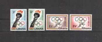 Ghana Michelnummer 84 - 87 postfrisch 