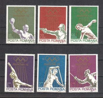 (intern: OLY84 ) Rumaenien Michelnummer 3035 - 3040 gestempelt (intern: OLY84 ) Rumaenien Michelnummer 3035 - 3040 gestempelt