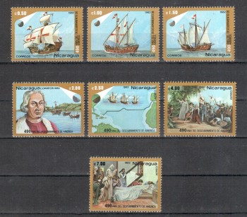 ( 089schiffe ) Nicaragua Michelnummer 2320 - 2326 postfrisch ( 089schiffe ) Nicaragua Michelnummer 2320 - 2326 postfrisch