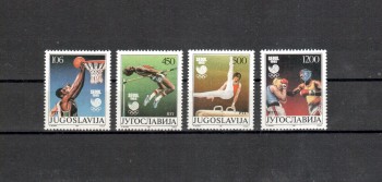 ( 090seoul_calgary ) Jugoslawien Michelnummer 2267 - 2270 postfrisch