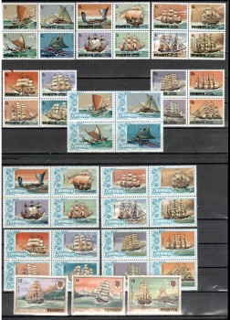 ( 093schiffe ) Penrhyn Michelnummer 173 - 215 postfrisch ( 093schiffe ) Penrhyn Michelnummer 173 - 215 postfrisch