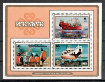 ( 094schiffe ) Penryhn Michelnummer Block 47 postfrisch ( 094schiffe ) Penryhn Michelnummer Block 47 postfrisch