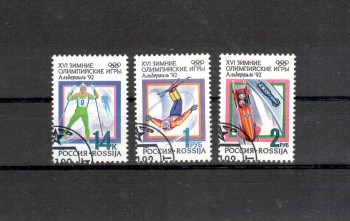 (intern: OLY95 ) Russland Michelnummer 2220 - 2222 gestempelt (intern: OLY95 ) Russland Michelnummer 2220 - 2222 gestempelt