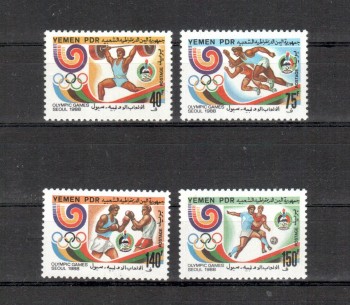 ( 095seoul_calgary ) Suedjemen Michelnummer 431 - 434 postfrisch ( 095seoul_calgary ) Suedjemen Michelnummer 431 - 434 postfrisch