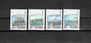 ( 098schiffe ) Solomon - Inseln Michelnummer 528 - 531 postfrisch
