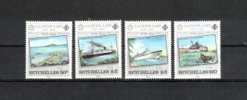 ( 099schiffe ) Seychellen Michelnummer 554 - 557 postfrisch