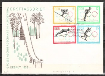 DDR Michelnummer 1000 - 1003 FDC DDR Michelnummer 1000 - 1003 FDC
