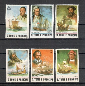 ( 101schiffe ) St.Thomas + Prinzeninseln Michelnummer 786 - 791 postfrisch