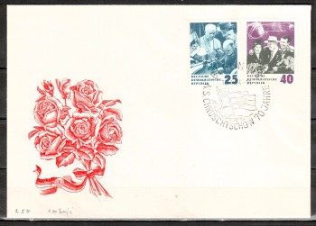 DDR Michelnummer 1020 - 1021 FDC DDR Michelnummer 1020 - 1021 FDC