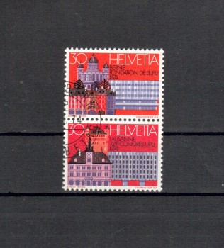 Schweiz Michelnummer 1027 - 1028 gestempelt