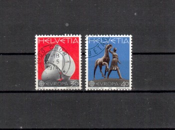 Schweiz Michelnummer 1029 - 1030 gestempelt